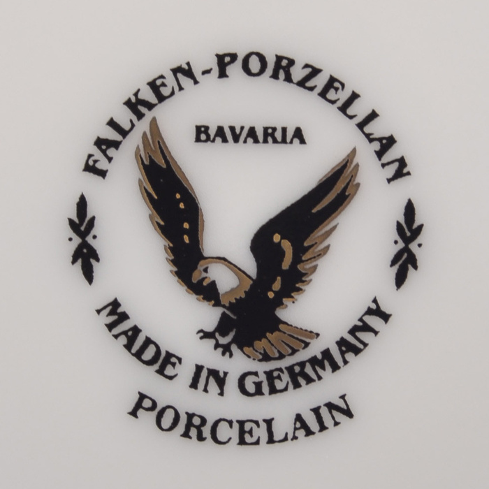 Столовый сервиз Falkenporzellan Tosca Bordeaux Gold 6 персон 27 предметов