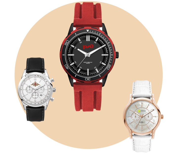 Наручные кварцевые часы Mikhail Moskvin с нанесением корпоративной символики, серебристые
