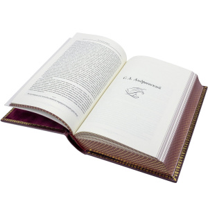 Подарочная книга в кожаном переплете "Судебные речи" в коробе