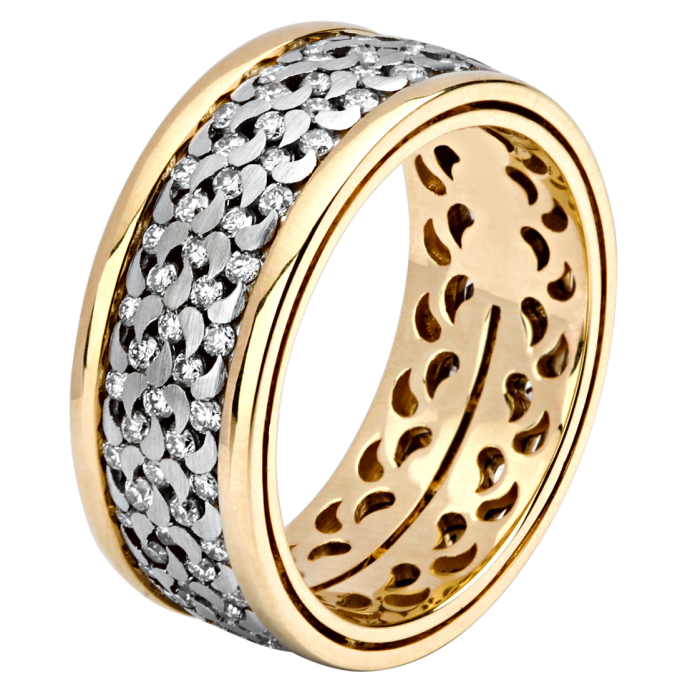 Кольцо DOLCE VITA из комбинированного золота с бриллиантами