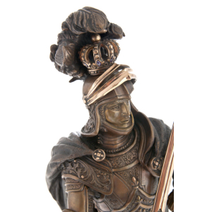 Авторская скульптура из бронзы "Рыцарь"