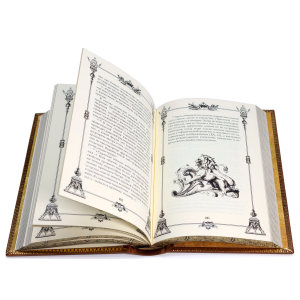 Книга подарочная в кожаном переплете "Притчи царя Соломона" в коробке