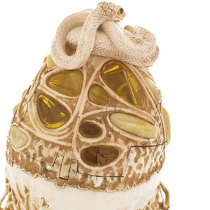 Сувенир из бивня мамонта "Яйцо мироздания. Рождение дракона"