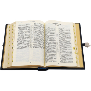 Подарочная книга в кожаном переплете "Библия"