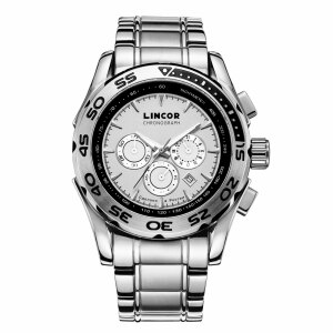 Lincor Uni Quartz Wrist Watch in Silver