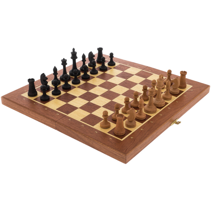 Шахматы складные из махагона "Классика"