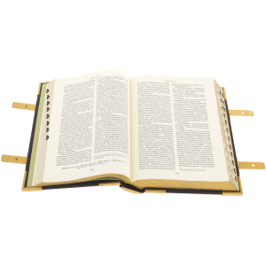 Библия в окладе с фианитами и эмалями, Златоуст