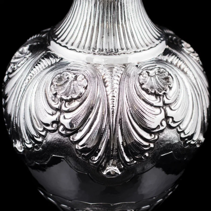 Серебряная ваза для цветов "Vittoria" 42 см