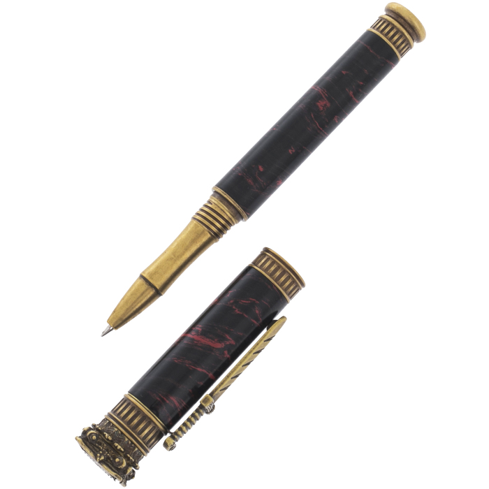 Ручка-роллер из цветного эбонита "Зевс"