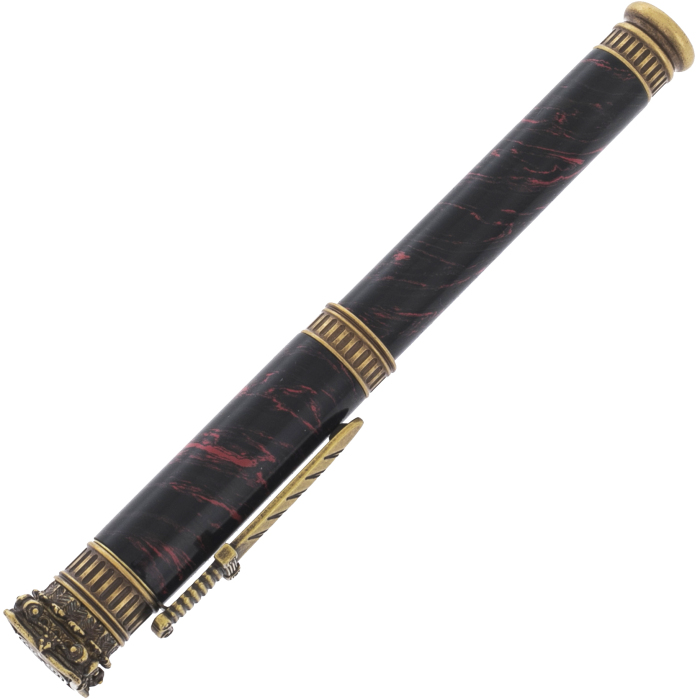 Ручка-роллер из цветного эбонита "Зевс"