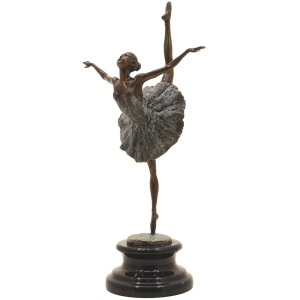Скульптура из бронзы "Балерина"