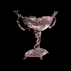 Серебряная ваза "Барокко"
