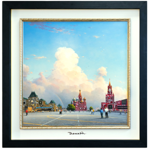 Картина Дамира Кривенко "Wifi на Красной площади"
