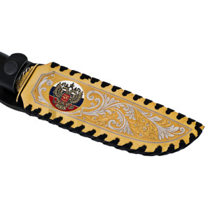 Нож с накладкой "Триколор" Златоуст