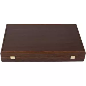 Backgammon made of oak and walnut "Manopoulos" wenge