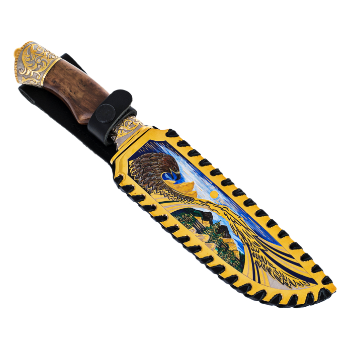 Нож с накладками "Орел" Златоуст