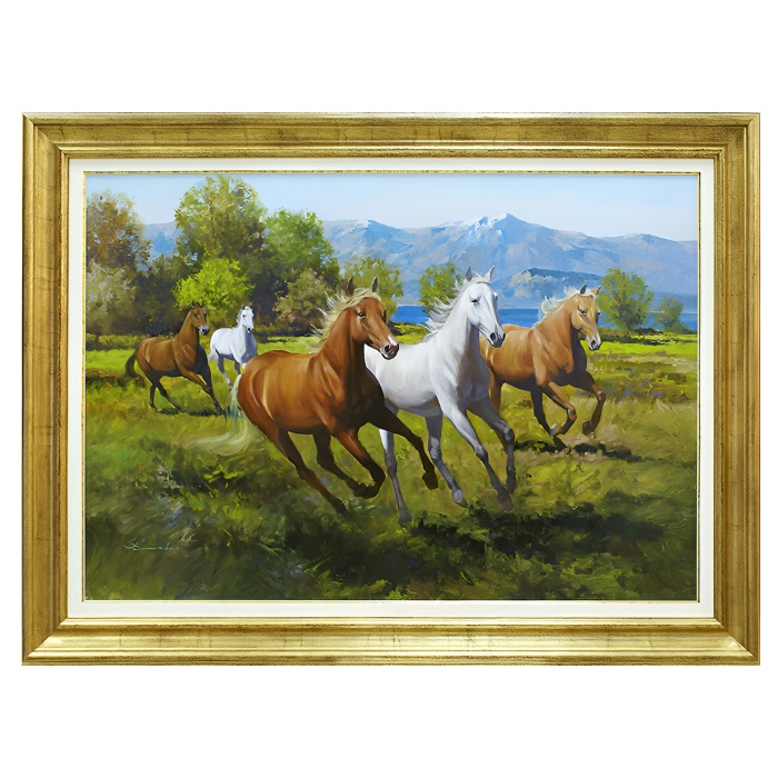 Картина "Лошади" Lombardo