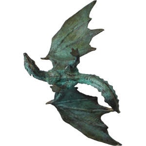 Статуэтка из бронзы "Дракон расправил крылья"