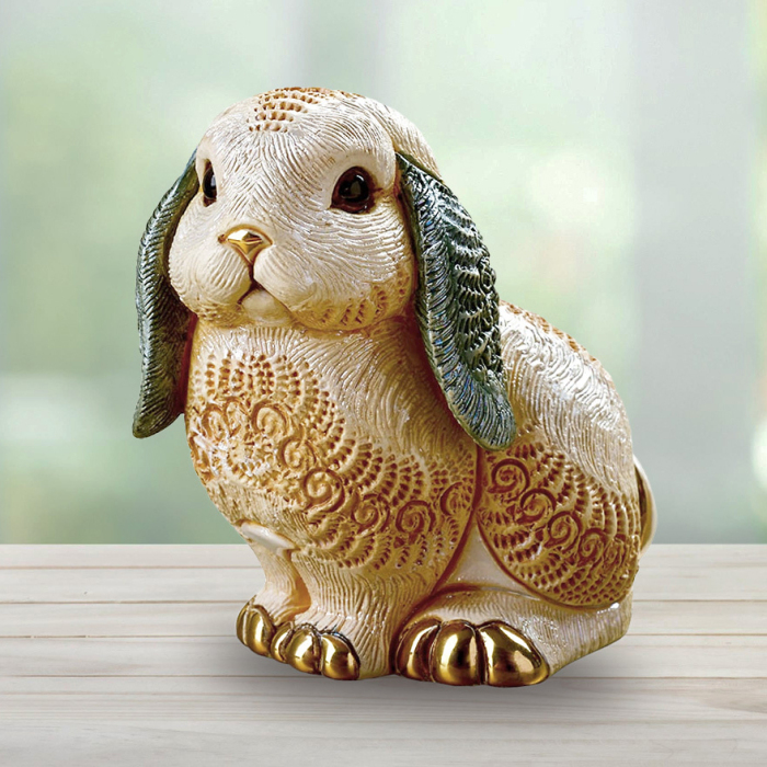 Статуэтка керамическая "Вислоухий кролик"