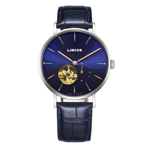 Automatic Mechanical Wristwatch Lincor UNI Blue