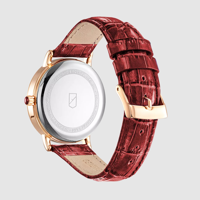 UCHZ Red Quartz Wrist Watch