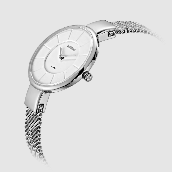 Lincor Uni Quartz Wrist Watch in Silver