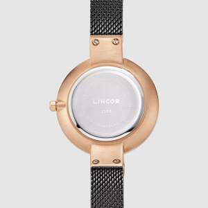 Lincor Uni Quartz Wrist Watch in Black and Gold