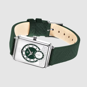 UCHZ Vintage Quartz Wrist Watch with Green Strap