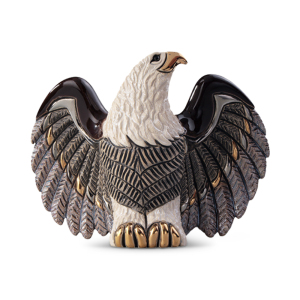 Статуэтка керамическая "Белоголовый орлан"