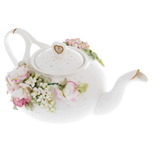 Набор чайный "Император цветочный" с пионом и сиренью, на 6 персон