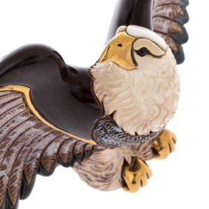 Статуэтка керамическая "Белоголовый орлан"