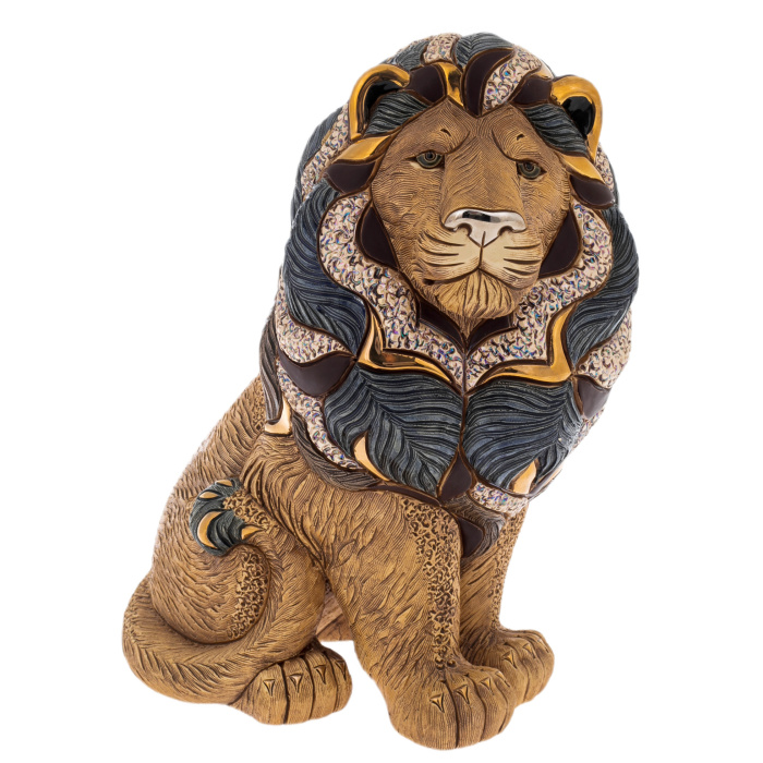 Статуэтка керамическая "Величественный лев"