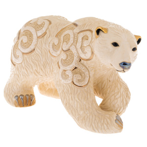 Статуэтка керамическая "Большой полярный медведь"