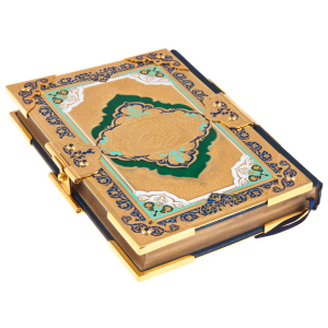 Подарочная книга в окладе "Коран" на арабском языке (в коробе)