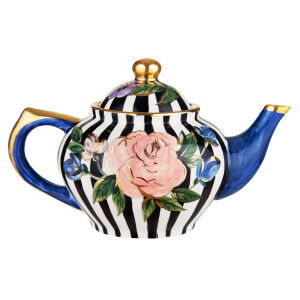 Чайник керамический "Цветы"