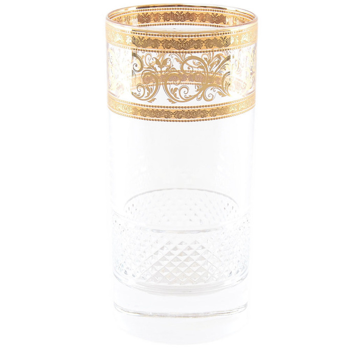 Набор стаканов для воды Astra Gold "Allegro Fiesole Golden Light Deco" на 6 персон