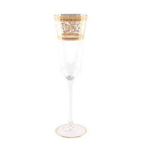 Набор фужеров для шампансого Astra Gold "Allegro Fiesole Golden Light Decor" на 6 персон