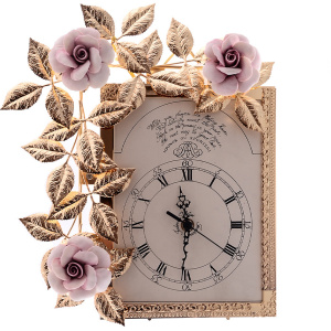 Часы настенные Rosaperla "Розы"