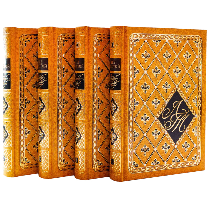 Библиотека подарочных книг "Л.Н. Толстой. Лучшее" 8 томов