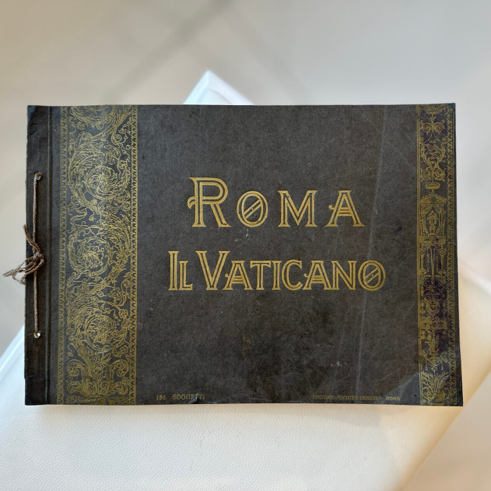 An album of photographs of the Vatican and its art collection. Ernest Richter, Rome, late 19th century
