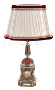 Настольная лампа "Старая Москва" с круглым основанием