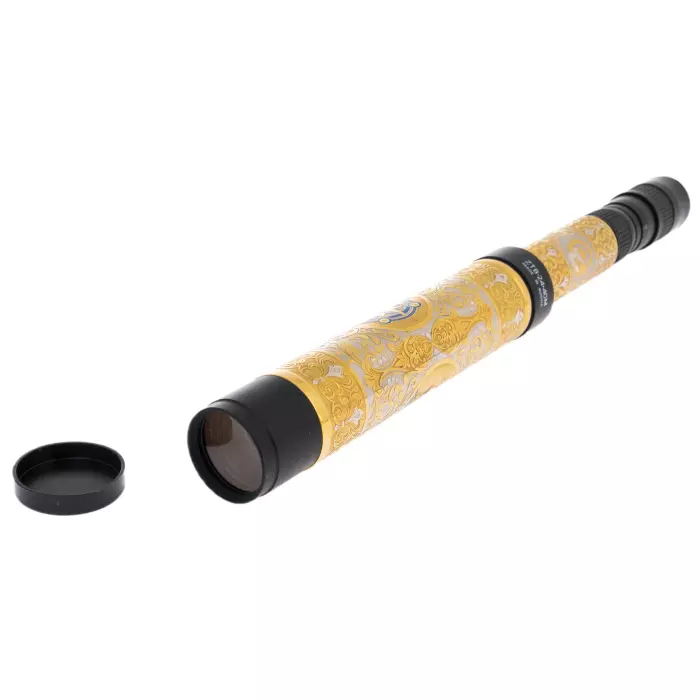 Подзорная труба "Морская" на резной подставке, Златоуст