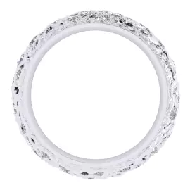 Комплект ювелирных украшений из белого золота "Звездная ночь"