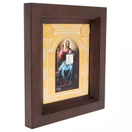 Икона "Господь Вседержитель" в киоте, Златоуст