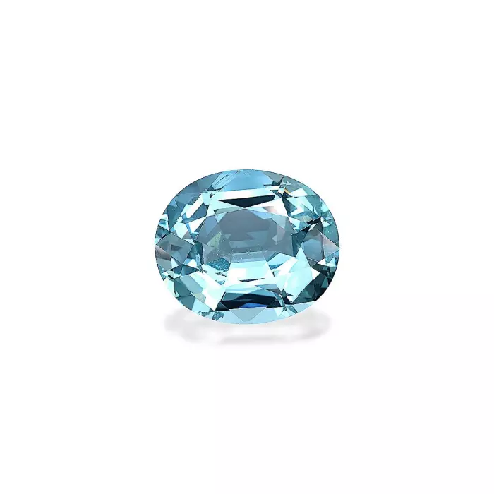 Голубой африканский аквамарин Санта-Мария 35.80  карата