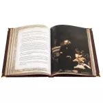 Книга в кожаном переплете "Афоризмы великих врачей" в коробе