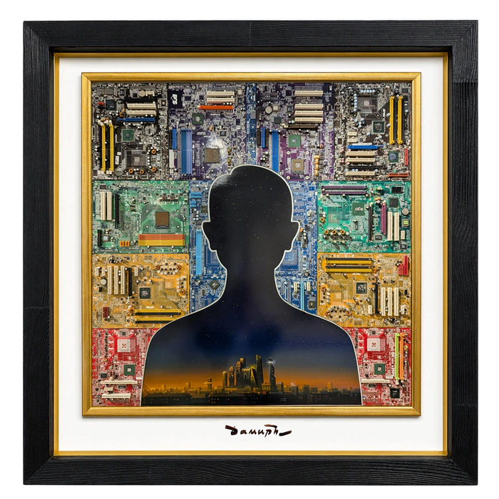 Damir Krivenko's painting "Hacker"