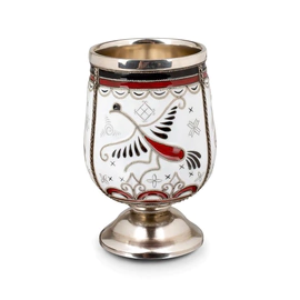 Рюмка для водки "Мезенская роспись"