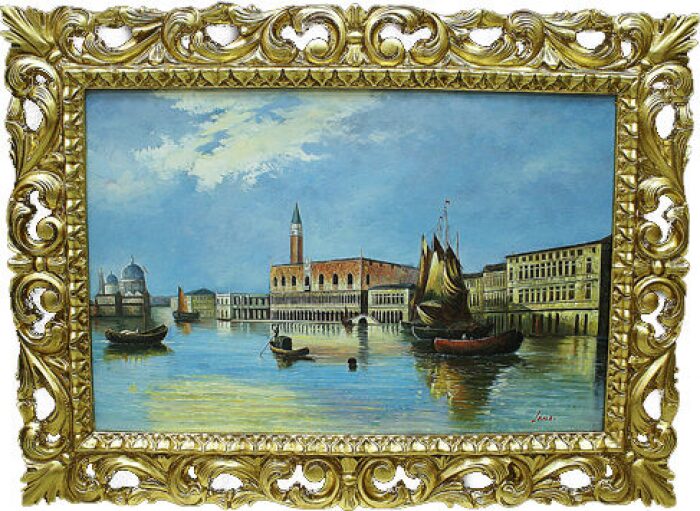 Картина "Набережная Венеции"
