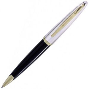 Ручка шариковая "Carene" De Luxe Black Silver GT M